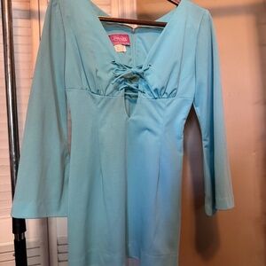 Fredrick's of Hollywood Teal Mini Dress